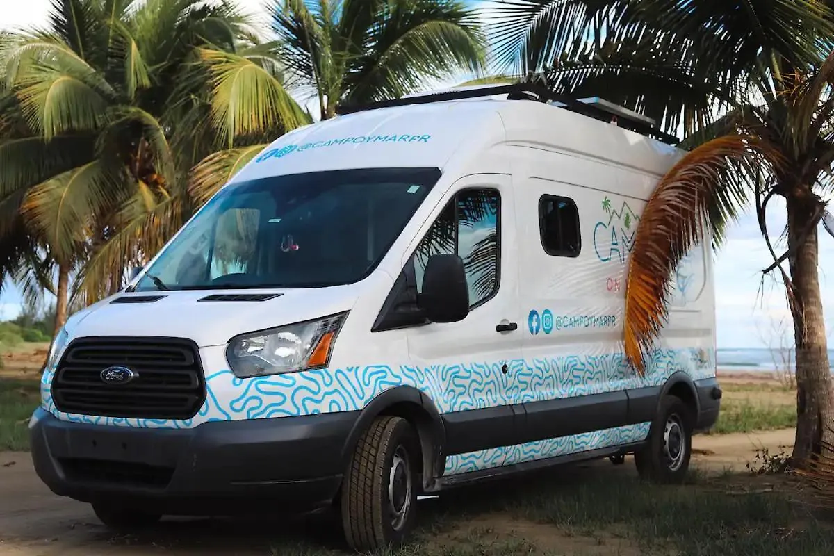 מלון סן חואן Campomar Island Getaway On Wheels אתר קמפינג